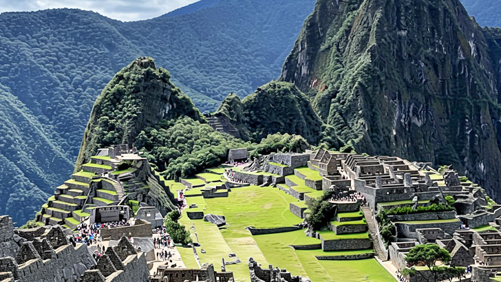マチュピチュ（Machu Picchu, Peru）古代インカ帝国の遺跡
