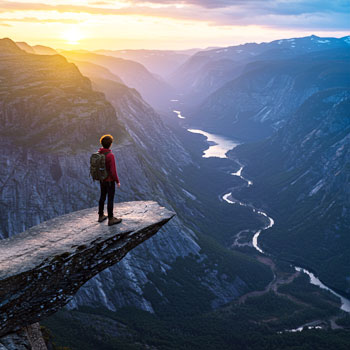 変動する運勢のイメージ